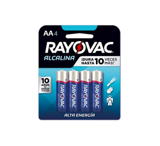 Bateria Rayovac AA4 Alcalina 4 unidades ROV 815-4 WM