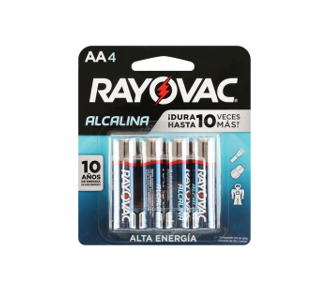 Bateria AAA Rayovac 4 Alcalinas Unidades