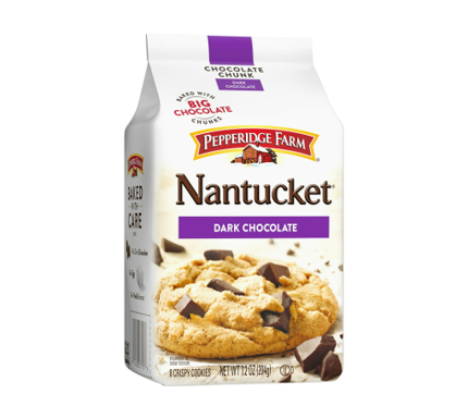 GALLETAS CHOCOLATE CHUNK CRISPY NANTUCKET 7.2 OZ.