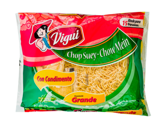 Pasta chop suey, Marca Vigui, Paquete 860 g