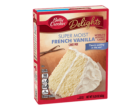 Mezcla para Queque Vainilla Betty Crocker 432g