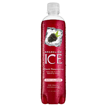 Agua Sparkling Ice Frambuesa Negra 502.8ml