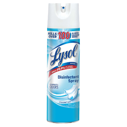 Desinfectante LYSOL CRISP LINEN AE 12OZ 354g