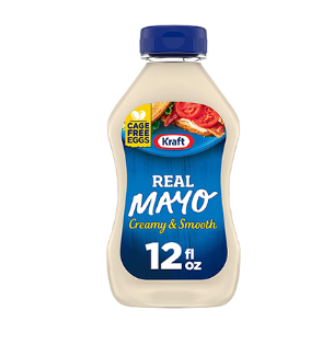 MAYONESA REAL KRAFT 12 OZ BOTELLA 354g