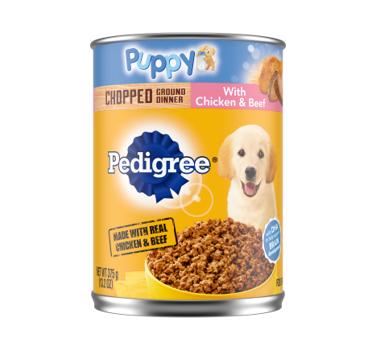 Alimento para Perro Cachorro Pollo y Res Pedigree Lata 375g