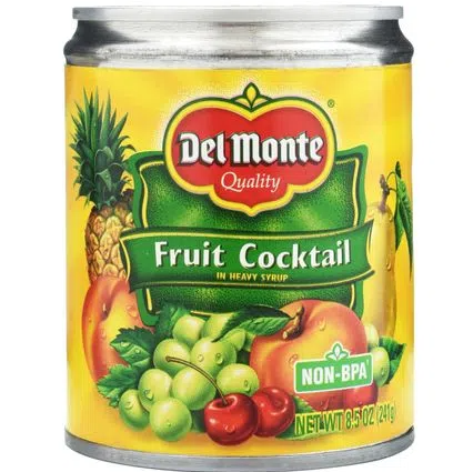 Coctel de Frutas DEL MONTE Lata 241gr