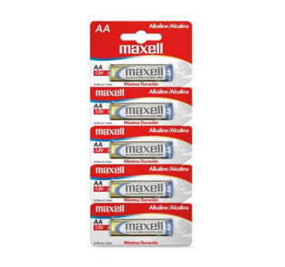 Batería Alkalina Maxell AA Unitaria