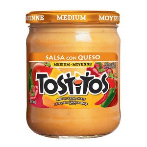 Salsa de queso tostitos medium Frasco 325g