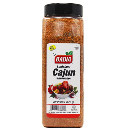 Sazonador Cajun Louisiana Badia Frasco 78g