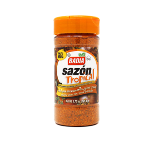 Sazon Tropical Naranja Badia frasco 191.4g