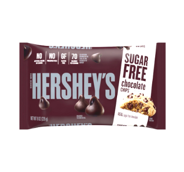 Chispas de Chocolate sin azucar Hershey´s 226g