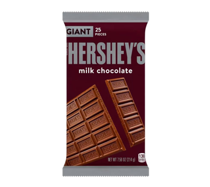 Chocolate Hershey`s Gigante Milk 214 g