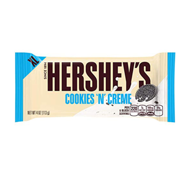 Chocolate HERSHEY'S Cookies Creme