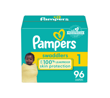 Pañales Pampers Swanddlers 1 Caja 96 unidades