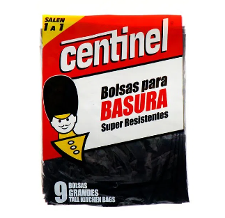 Bolsa P/ Basura Centinel 9 unidades Grandes