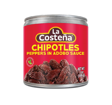 Chile Chipotle en adobo Marca Roland . Lata 200g