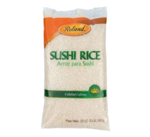 Arroz  Pa Suchi Marca Roland 907g