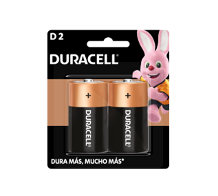 Baterias Duracell D/2