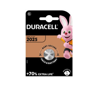 Bateria Boton Litio 2025 C/6 Duracell