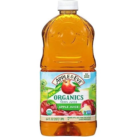 JUGO DE MANZANA 100% APPLE JUICE 64OZ 1.89l