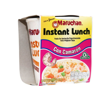 Sopa Instantania con Camaron Maruchan