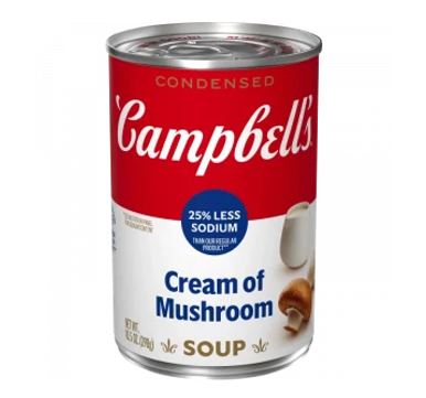 Sopa de hongos Marca Campbell  lata  298g