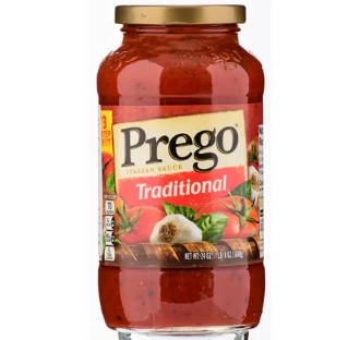 Salsa Prego Tradicional 680 gr