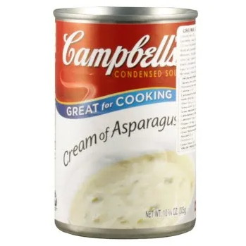 Sopa de Esparragos Marca Campbell  lata  298g