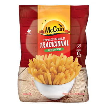 Papas Mc Cain corte recto 500 gr