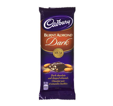 Chocolate Cadbury Burnt Almond 100gr