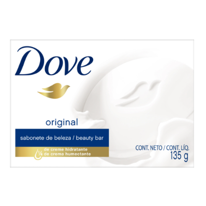 Jabón Dove Original, 135g