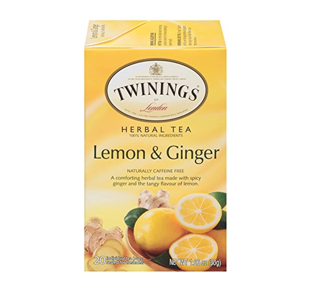 Te Limón y jengibre  20 Unidades Twinings
