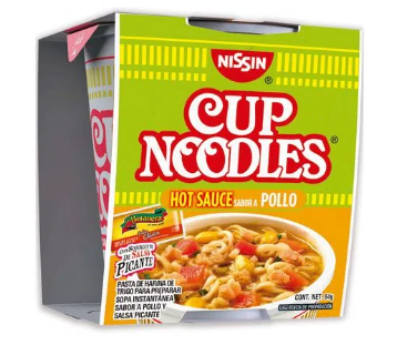 Sopa Instantanea Pollo picante Nissin 64g