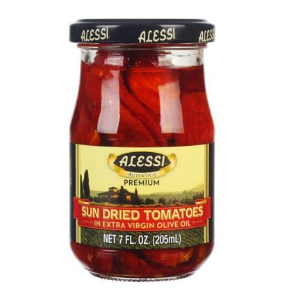 Tomate seco en aceite Marca Alessi 205 ml