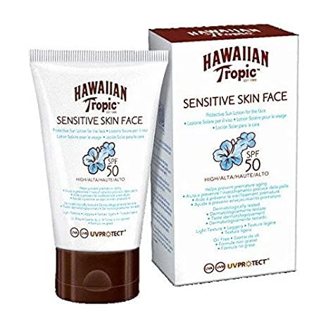 Bloqueador Solar Facial FPS 50  Hawaiian Tropic 60 mL