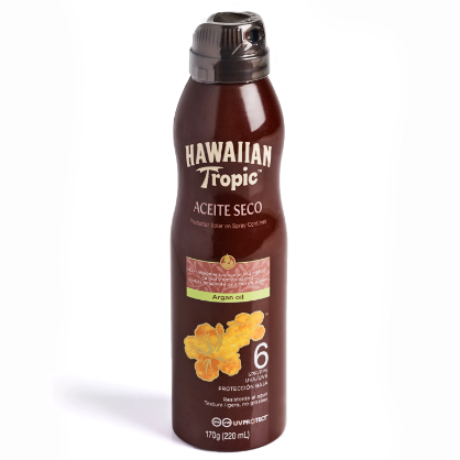 BRONCESADOR HAWAIIAN TROP BRON ACEIT SECO ARGAN SPF15 220ML