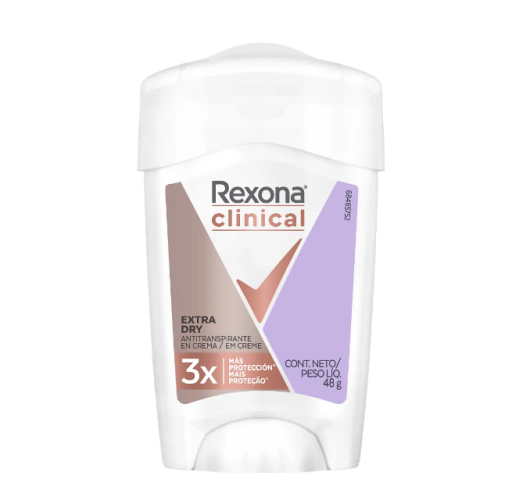 Desodorante Rexona Clinical Extra Dry 48g