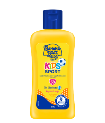 Protector Solar Banana Boat KIDS SPORT 50 fps 60 ML