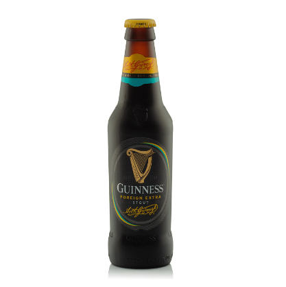 Cerveza Irlandesa Guinness Foreign Extra vidrio 330 mL