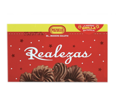 Galletas Realezas, Pozuelo, Caja 283g