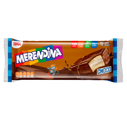 Choco Merendina, Marca Pozuelo, Docena 396g