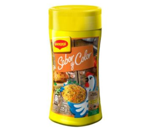 Gallinita Maggi Color Y Sabor Frasco 225g