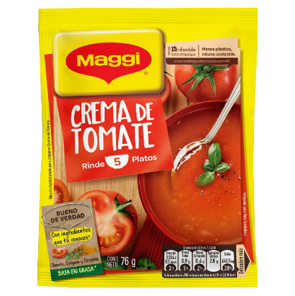 Crema de Tomate sobre Maggi 76g