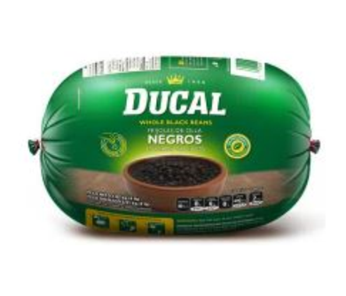 Frijoles Negro Enteros, Marca Ducal, Empaque 1.82 Kg