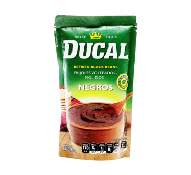 FRIJOL MOLIDO DUCAL DOY PACK NEGRO 227G -8ONZ