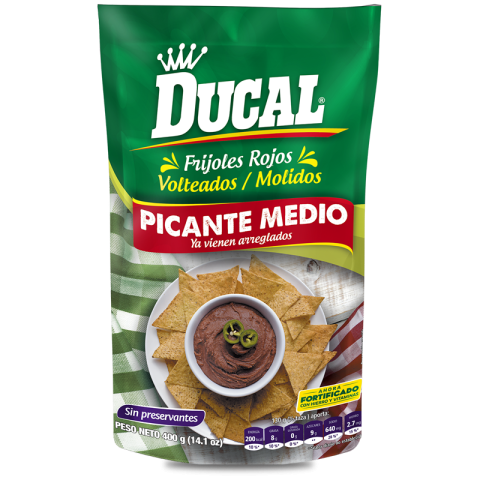 DUCAL FRIJOL VOLT ROJO 14.1OZ DP PROMO