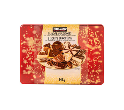 Galletas Europeas con Chocolate Belga, 1.4kg