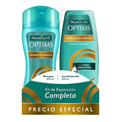 Shampo Palmolive Optims Kit Reparacion 400mL+ Acon