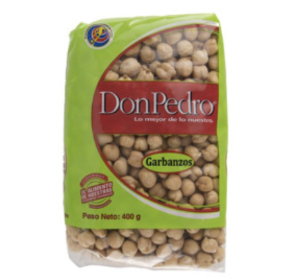 Garbanzos, Marca Don Pedro, Bolsa 400 g