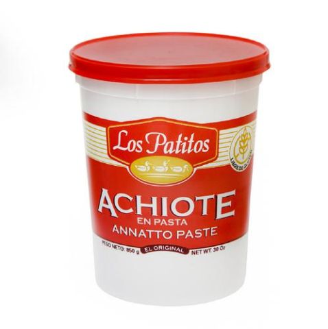 Achiote en pasta Marca Los Patitos Cremera 850 g